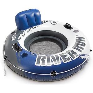 Intex River Run I Sport Lounge, Inflatable Water Float, 53" Diameter