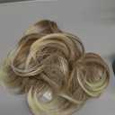 Juvabun Messy Bun 2.0 Beach Blonde Messy Bun Hair Extension Soft Natural Hair Bun Scrunchie for Women Casual Updos