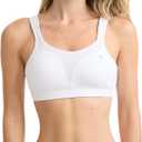 Champion Full Support Sports Bra Sz 34DD Style 1602 White Double Dry