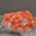 Lallisa 120 Pcs Halloween Pumpkin Containers Plastic Storage Box Case Bulk, Mini Pumpkin Egg Candy Gift Bucket for Halloween Trick Treat Decoration Party Supplies(Orange)