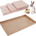 Disposable Guinea Pig Cage Liners, 48" x24 Large Liner Bag for Guinea Pig Cage Bottom, Water-Resistant Kraft Paper（25Pcs