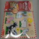 Melissa & Doug Farm Animals Sound Puzzle  8-Piece Wooden Peg Puzzle with Light-Activated Sounds, Music Learning Toy for Toddlers and Preschoolers Ages 2+
