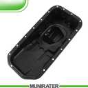 munirater Engine Oil Pan Replacement for Ta-coma 1995 1996 1997 1998 1999 2000 2001 2002 2003 2004 L4 2.4L RWD
