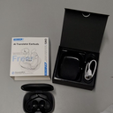 AI Translation Earbuds Real Time 144 Languages, LCD Touch Screen Open Ear Wireless Bluetooth Translator Earbuds, Audifonos Traductores Ingls Espaol, with APP Translating Device (Black)