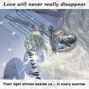 Sympathy Gifts for Loss of Loved One,Unique Bereavement Gift Rainbow Maker and Heart,Memorial Gifts for Loss of Mom Dad Son,Prism Suncatcher Ornament for Funeral Favors,Daily Remembrance