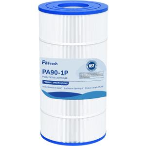 Fil-fresh C900 Pool Filter Cartridges Compatible with Hayward C900, Replacement for Pleatco PA90, Hayward CX900RE, Unicel C-8409, 90 sq.ft