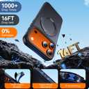 for iPhone 17 Pro Max Case with Stand,Fits MagSafe,Military Drop Protection,Build in Kickstand,iPhone 17 Pro Max Phone Case 6.9" Matte Black