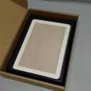 8x10 Wooden Picture Frame Set of 2, Display Pictures 6x8 with Mat or 8x10 Without Mat, Horizontal or Vertical Desktop Decor, Solid Wood Photo Frame (Black Walnut Color)