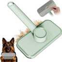 Rundik Pet Hair Remover Reusable Lint Remover for Dog and Cat Hair Electrostatic Lint Brush Magic Pet Hair Removal Tool for Clothes, Couch, Carpet, Car, Rugs, Bedding, Fabric Furniture