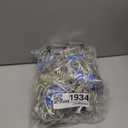 Hopolon Blue and White Christmas Lights Outdoor, 33FT 100 Led Plug in Fairy String Lights Clear Wire, 8 Modes Waterproof Christmas Tree Light for Indoor Outside Bedroom Party Wedding, 100 LED, Blue WhiteAmazon's Choice