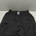 TARSE Women Linen Baggy Harem Pants Summer Drawstring Casual Lounge Pant 2024 Beach Travel Vacation Clothes with Pockets (Medium, Black)