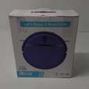 Robot Vacuum and Mop Combo, Robotic Vacuum Cleaner 2 in 1 with WiFi/App/Voice, Schedule, Water Tank and Dustbin, Self-Charging, Slim, Ideal for Hard Floor, Pet Hair, Carpet (Blue)