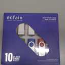 Professional 10-Pack of Enfain 16GB Multicolor USB Flash Drives - Swivel Memory Sticks for Effortless Data Storage and Sharing Offline