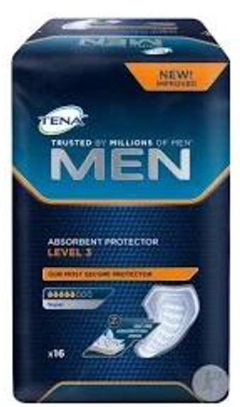TENA FOR MEN LEVEL 3 16 UN