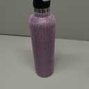 Diamond Water Bottle Bling Rhinestone Stainless Steel Thermal Bottle Refillable Insulated Glitter Water for Women Girls Gifts, Tumblers 1000ml32oz,Purple