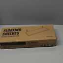 DOLLFIO Floating Shelves, 5 Sets Wall Shelves, Wood Floating Shelves for Bedroom Wall Décor, Wall Mounted Floating Bathroom Shelf for Storage, Floating Book Shelf, Living Room – Rustic Brown