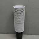 50 Pack 50th Birthday Decorations Birthday Cups 16 oz Disposable Plastic Gold and Black Cheers to 50 Years Cups for Men Women Hot Cold Drinks for Wedding Anniversary Supplies