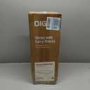 Diggs Snooz Memory Foam Dog Bed - Ideally Sized Revol Dog Crate Pad - Premium Orthopedic Pet Bed for Crate or Home - Grey, Medium