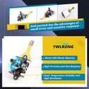 1PCS Hall Effect Joysticks for Asus ROG Ally RC71L Joystick Replacement for GPD WIN3 Windows 10 3D Analog Stick Sensor Wheel Thumbsticks Module Handheld Console Accessories Parts with Repair Tools