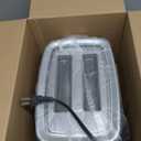 GE 2 Slice Stainless Steel Toaster, Extra Wide Slots for Toasting Bagels, Breads, Waffles & More, 7 Adjustable Shade Settings, Removable Crumb Tray, Countertop Kitchen Essentials, 850 Watts