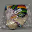 Yahenda Western Costume Set 5 Pcs Fiesta Outfit Serape Poncho Sombrero Hat Sunglasses Mustache Cinco De Mayo Dress Small Size (35 x 23'')