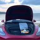 TESBEAUTY Camping Cooler Insulated Bags Water Tight Versatile Use Grocery Bags for Tesla Model Y Model X Frunk Organizer Two Bags Shoulder Straps Provided, 60 Liters