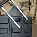 Olympia Tools 85-010 Grand Pack-N-Roll Portable Tools Carrier with Telescopic Handle, 80 Lb. Load Capacity, Black 2025 New Version