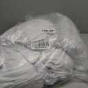 IVAPUPU 2 Pack 6FT Table Cloth for Rectangular Fitted Events Stretch White Table Covers Washable Spandex Spring Tablecloth Protector for Party, Wedding, Cocktail, Banquet, Festival