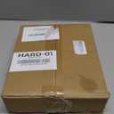 6 Pack Floating Shelf Brackets, 8 inch Heavy Duty Industrial Shelf Bracket, Black Metal L Brackets for Shelves Support DIY(1/5 Inch Thicked)