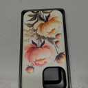 DorisMax for iPhone 13 Pro Max Case - Wireless Charging Compatible - Dual-Layer Hard Shell + Silicone Cover - Shockproof Protective Phone Case with Stylish Designs for Women - Blooming Peony