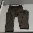 Fleece Lined Tights Sheer Women - Fake Translucent Warm Pantyhose Leggings Sheer Thick Tights for Winter (M, Black)