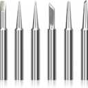 6PCS Soldering Tips for Weller ST Series Tip Replace Weller ST7 WLC100,SP40L / SP40N and WP25, WP30, WP35 Irons Tips