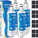 PUREPLUS 469690 LT700P Replacement for LG Kenmore Elite 9690, ADQ36006102, ADQ36006101, LFXS30766S, LFX28968ST, LFX31925ST, LFX31945ST, RWF1052, LT120F, Refrigerator Water and Air Filter Combo, 4Pack