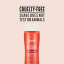 Suave Strawberry Delight Exfoliating Body Wash & Scrub with Glycerin & Vitamin E, Sulfate-Free Hydrating Cleanser for Soft, Smooth Skin, 18 FL OZ Pack of 6