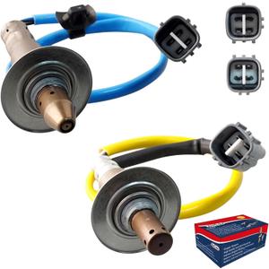 2PCS 234-9138 234-4513 Oxygen O2 Sensor Upstream Downstream Set Heated Air Fuel Ratio Compatible with Subaru XV Crosstrek Forester Impreza 2.0L 2.5L H4 Replace 22641AA670 22690AA960