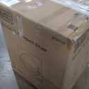 BLACK+DECKER BCED37 Compact Dryer for Standard Wall Outlet, Small, 4 Modes, Load Volume 13.2 lbs., White (3.5 Cu. Ft)