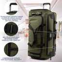 Travelpro Tpro Bold 2.0 30 Inch Drop Bottom Rolling Duffel