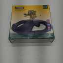 Melnor 9538 Deluxe Pulsating Sprinkler with Weighted Base, Basic, Black