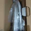 Munchkin Electric Baby Swing, Portable and Lightweight, Bluetooth Enabled Infant Rocker with Natural Sway in 5 Ranges of Motion, Newborn Nursery Essentials, White/Grey