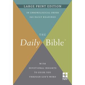 The Daily Bible (NIV, Large Print)
