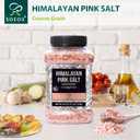 Soeos Himalayan Pink Salt, Coarse Grain, 80oz (5 Pound), Pink Salt, Kosher Salt, Pink Himalayan Sea Salt Coarse for Grinder Refill (80 Ounce (Pack of 1))