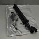 GLEAM Sheet Music Stand - Full Metal with Carrying Bag, Phone Holder, Sheet Music Folder and Clip, 5 in 1 Desktop Book Stand - Black