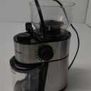 Hamilton Beach Electric Burr Coffee Grinder with Large 16oz Hopper & 18 Settings For 2-14 Cups, Stainless Steel (80385)