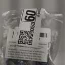 QCAA Solid Brass Shutter Bar/Door Latch, 7/8" x 2-3/32", Matte Black, 2 Pack, Made in Taiwan