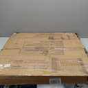 Fairy Baby 53.1"-62.5" Extra Wide Baby Gates for Stairs & Doorways, Pressure Mounted Baby Safety Child Gate No Drill, Long Dog Gate with Door Walk Thru, Metal Auto Close Large Pet Gate Indoor, Black