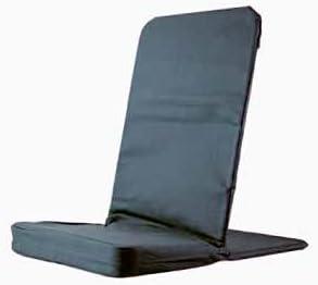 Original BackJack -Made in The USA- Navy Cotton Fabric Lightweight Floor Seating Chair for Gaming, Families, Parents, Daycare, Back Support, Reading, Yoga, Meditation, Dorm, School (Standard)