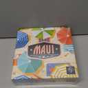 Maui Board Game - Hawaiian Beach Drafting and Tile-Laying Strategy Game, Create Patterns to Earn Points, Clever Risk and Reward Mechanics, Ages 8+, 2-4 Players, 30 Min Playtime, Made by Plan B Games