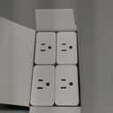 meross Smart Plug Mini, 15A & Reliable Wi-Fi, Support Apple HomeKit, Siri, Alexa, Echo, Google Assistant and Nest Hub, App Control, Timer, No Hub Needed, 2.4G WiFi Only, 4 Pack