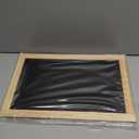 Harloon 6 Pcs 14" x 9.5" Framed Chalkboard Bulk Double Sided Wood Tabletop Small Chalkboard Signs Mini Blackboard Classroom School Supplies for Party Home Office Art Craft Birthday Wall Menu Food