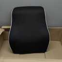 Lumbar Pillow for Car Seats Office Chairs Black Back Support Pillow Lumbar